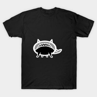 Whale Cat, Dark T-Shirt